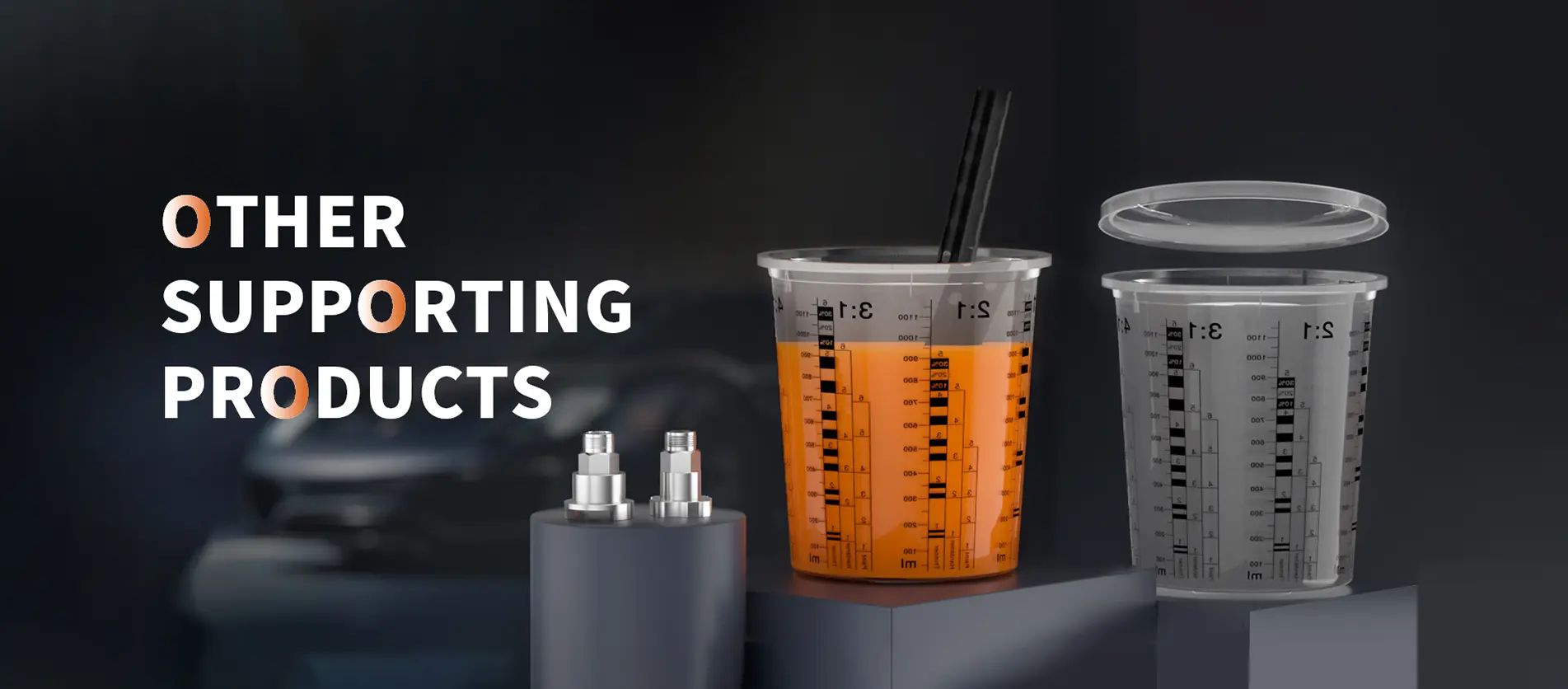 AYSPAT Aangepast Disposable Paint Cup -systeem