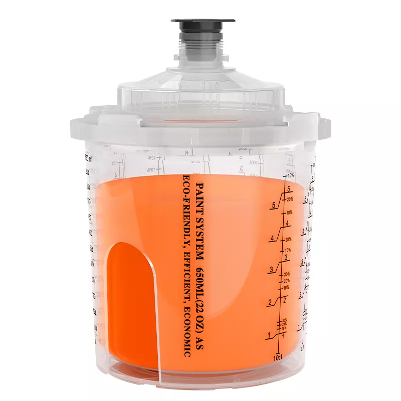 Hoe verbetert een wegwerpspuitpistoolbeker de efficiëntie en kwaliteit van het schilderen?