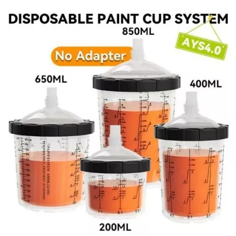 Capacity options 200-800ml